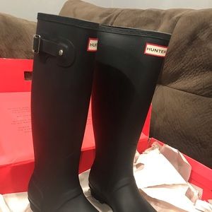 Hunter rain boots